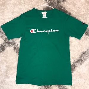 Champion green T-shirt